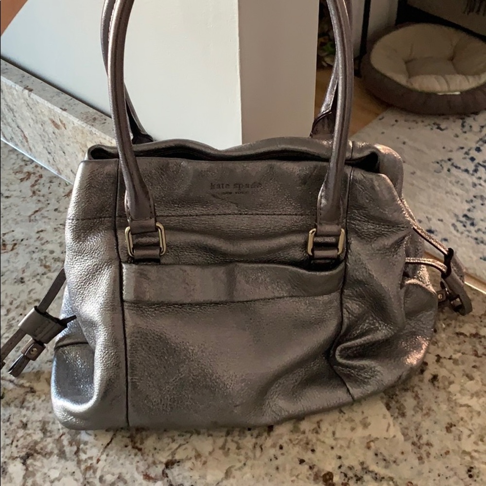 Kate Spade Silver Handbag